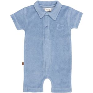 Frogs and Dogs - Smile Onesie | Forever Blue - Katoen - Maat 62