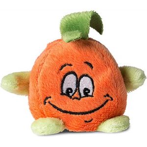 MBW - Schmoozies Orange (sinaasappel) - Zachte kleine knuffel met onderzijde van microvezel
