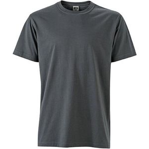 Fusible Systems - Heren James and Nicholson Workwear T-Shirt (Donkergrijs)