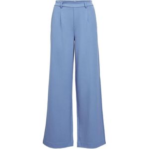 Object Objlisa Wide Pant Dames - Chino - Pantalon - Lichtblauw - Maat 34