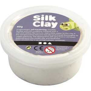 Silk Clay®, wit, 40gr
