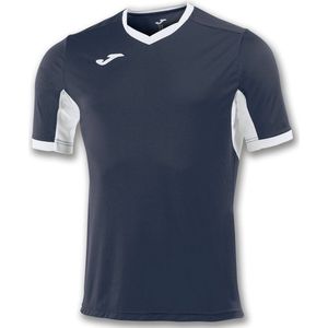 Joma Champion IV Shirt Korte Mouw Heren - Marine / Wit | Maat: S