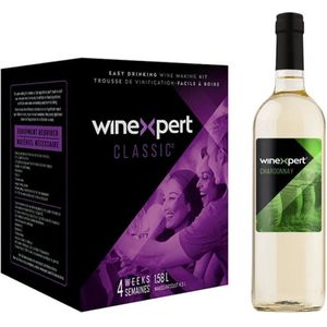 Puurmaken classic chardonnay wijnpakket voor 4,5l zelfgemaakte wijn