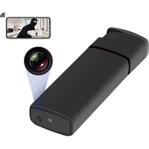 NannyCam® - Aansteker En Spycam Spionage Camera | WIFI Camera | Mini Camera | Bewakings Camera | Gratis 32GB Micro SD Geheugenkaart | FULL HD 1080P