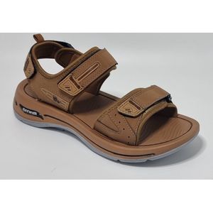 Reewalk® - Heren Sandalen – Sandalen voor Heren – Licht Gewicht Sandalen - Comfortabel Memory Foam Voetbed – Mustard – Maat 41