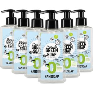 Marcel's Green Soap Handzeep - 0% - 6 x 250ml