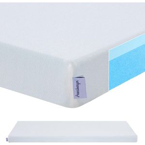 Arensberger Matras Topper Luxury, 120x200cm, Gelschuim en Traagschuim Matras Topper, Wasbare Hoes, geschikt voor Binnenvering & Matrassen, matras topper Hoogte 10cm