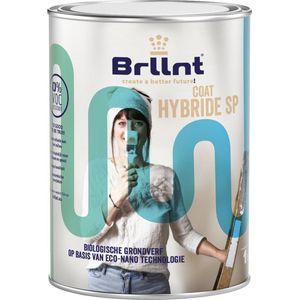 Brllnt Coat Hybride SP - Grondverf Hout - RAL 7023 Betongrijs | 1 Liter