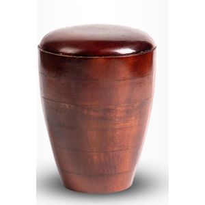 Crematie-urn | Houten urn voor volwassenen | Grote houten urn | 3.7 liter