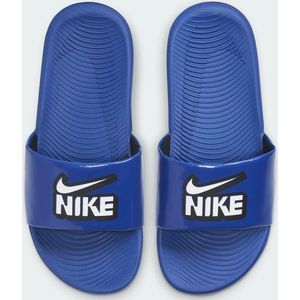 Nike Kawa Slipper kleuters/kids - Slippers - Maat 29.5 - Blauw/Zwart