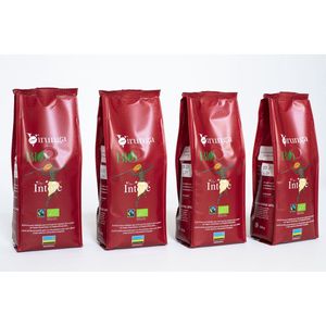 Virunga Coffee - INTORE Bonen - 4 x 250g - Fairtrade & Biologische Koffie - Rwanda