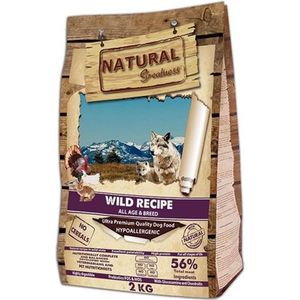 Natural Greatness Wild Recipe - Hondenvoer - 2 kg