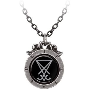 Alchemy - Seal of Lucifer Ketting - Zilverkleurig