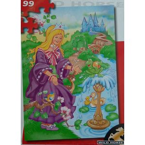 Wild horse Puzzel 99 stukjes Assepoester