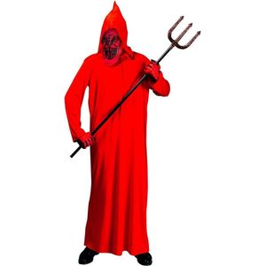 Widmann - Duivel Kostuum - Duivel From Hell And Back Kostuum Man - Rood - Small - Halloween - Verkleedkleding