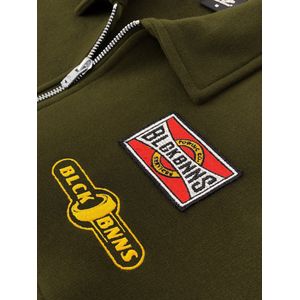 RACING ZIPPED SWEATER