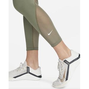 Nike One 7/8-legging met mesh vlakken voor dames blauw