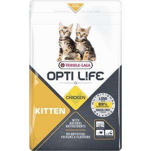 Opti Life Cat Kitten Kip - Kattenvoer - 1 kg