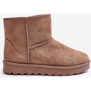 Beige Hoge Cozy Boots