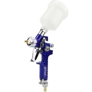 WiseGoods Premium Spuitpistool - 0.8 mm Spray Gun - Mini Air Verfspuitpistool - Airbrush - Schilderen - Verven Auto