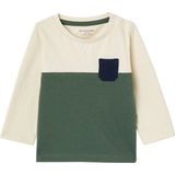 Vertbaudet T-shirt met colorblock baby bio