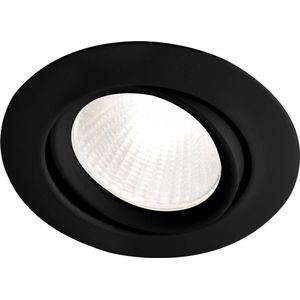 Ben Oval Inbouwspot - LED - voor Badkamer - Zwart - Verlichting