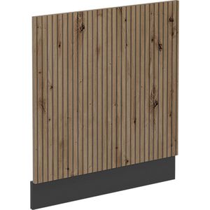 Vicco R-Line Keuken Voorpaneel – 60 cm , WB Antraciet Artisanaal eiken , WB Antraciet