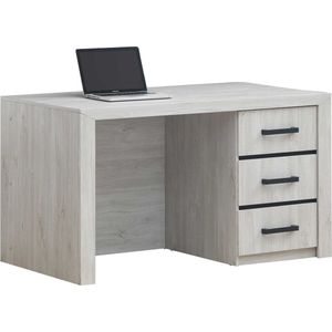 Emob - Bureau - 130 cm - Wit