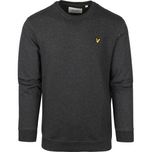 Lyle and Scott - Sweater Donkergrijs - Heren - Maat S - Slim-fit