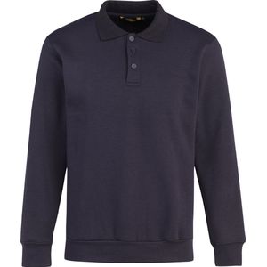 STØRVIK Napoli Polo Sweater - 4 Seizoenen - Heren - Maat L - Grijs