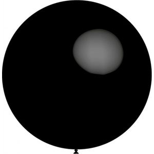Zwarte Reuze Ballon XL 91cm