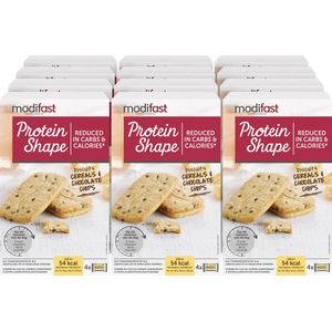 Modifast Protein Shape Biscuits cereals and chocolate chips 12x200g