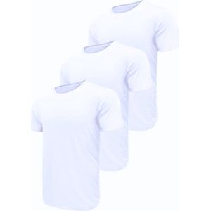 3-Pack Heren Performance T-shirts Met Lange Mouwen - UPF 50+ Zonbescherming Voor Hardlopen En Gym Workouts