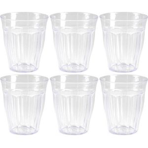 Picardie Kunststof Drinkglazen 250 ml - 60x stuks