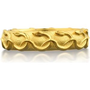 Slang verlovingsring in verguld 14K Verguld