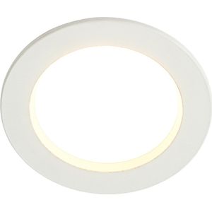 Arcchio - LED downlight - 1licht - kunststof - H: 5.8 cm - wit (RAL 9016) - Inclusief lichtbron