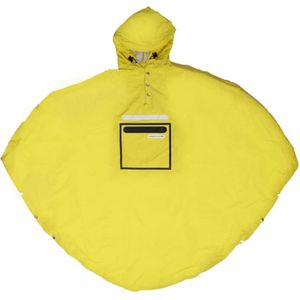 The Peoples - Fisherman's Yellow Poncho 3.0 - Regenjas - Poncho - In Handige Draagtas