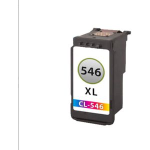 CL-546 Kleur - Huismerk inktcartridge | Compatible met Canon PIXMA IP 2850, 2855. MG 2440, 2450, 2455, 2540, 2550()s, 2555(s), 2940, 2950(s), 2955, 3050, 3051, 3052, 3053. MX 490, 494, 495,