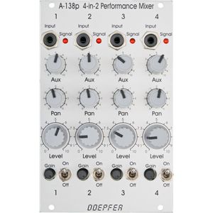 Doepfer A-138p Performance Mixer Input - Mixer modular synthesizer