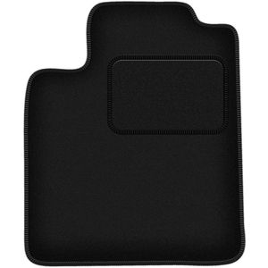 Chauffeursmat zwart voor: Suzuki Kizashi sedan (2009-2014)