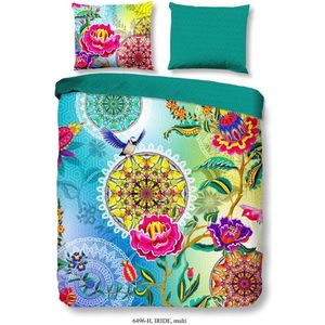 HIP Iride - Dekbedovertrek - Katoensatijn - Tweepersoons - 200x200/220 cm - Multi