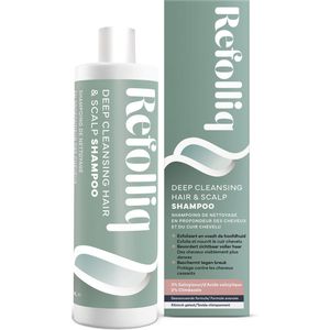 Refolliq Deep Cleansing Hair & Scalp Shampoo - Zichtbaar voller, sterker haar - Exfolieert en voedt de hoofdhuid - Ondersteunt de haargroei - Verbetert veerkracht en glans - Beschermt tegen breuk - 200 ml