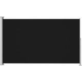 VidaXL Uittrekbaar Tuinscherm 220x300 cm Zwart