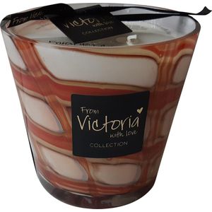 Victoria with Love - Kaars  - Pierre -Red - M - geurkaars