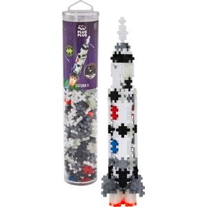Plus-Plus Tube Saturn V raket 240 delige bouwset - 4182 - Bouwspeelgoed - Constructiespeelgoed - Set met bouwstenen - Vanaf 5 jaar