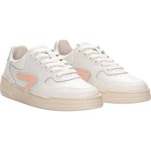 HUB Court-z Lage sneakers - Leren Sneaker - Dames - Wit - Maat 40