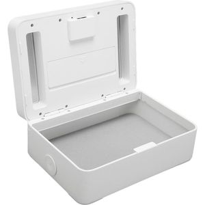 Metalen Kist met Tijdslot - Zelfcontrolerend - LED-display - Kinderslot - Batterijen - 365 Dagen - Kluis - Multifunctioneel - S 175x145x245mm .