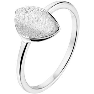The Jewelry Collection Ring Gescratcht - Zilver