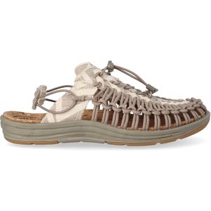 Keen - Uneek II Convertible Canvas Sandalen Brindle/Natural - Maat 46