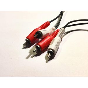 ACT Audio aansluitkabel 2x Tulp male - 2x Tulp male